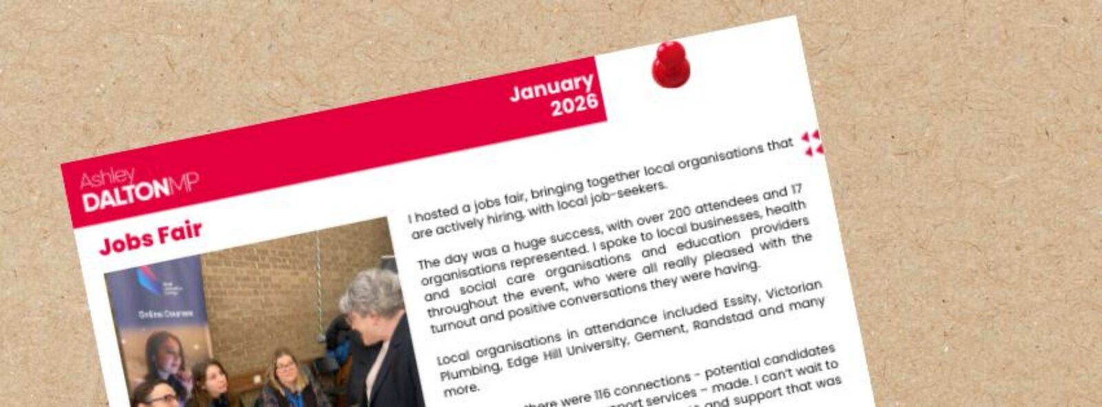 Preview of January 2026 newsletter